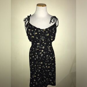 Short Floral Spaghetti Strap Romper